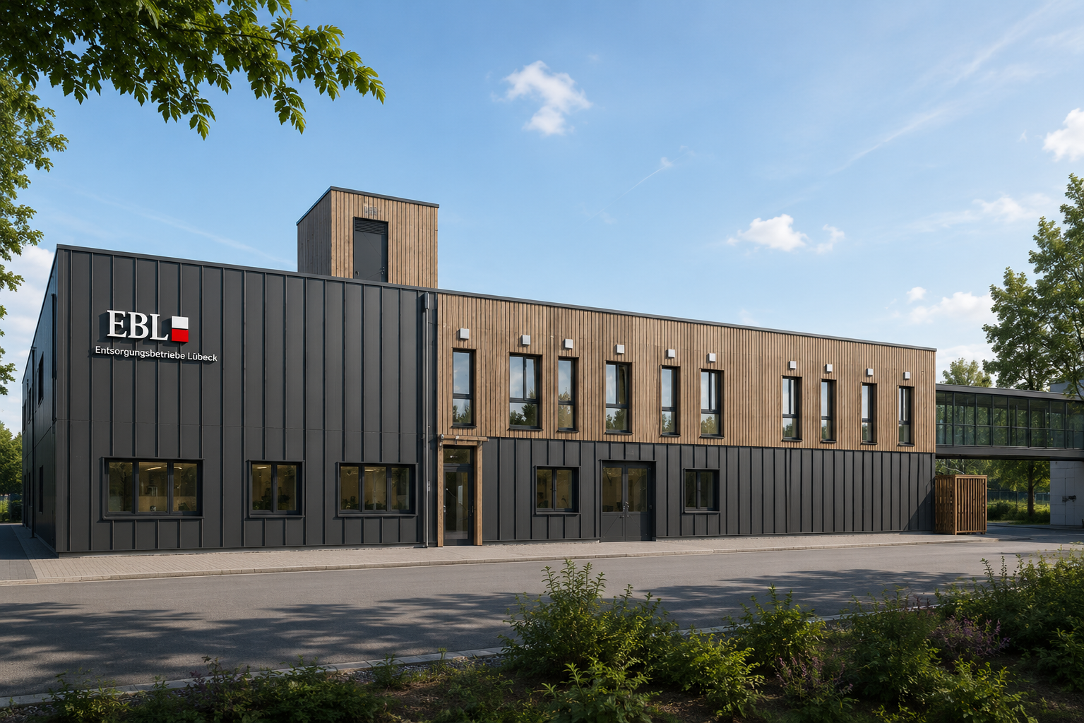 Zentrales Klärwerk Lübeck – Betriebsgebäude